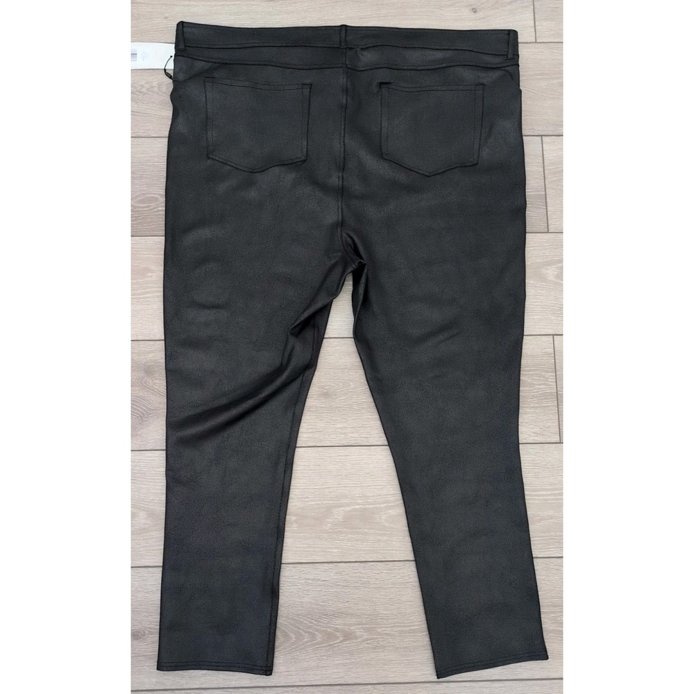 NYDJ‎ Womens Sculpt Her Stretch 5 Pocket Leggings Jet Black Coated Size 26W NWT - Picture 5 of 6
